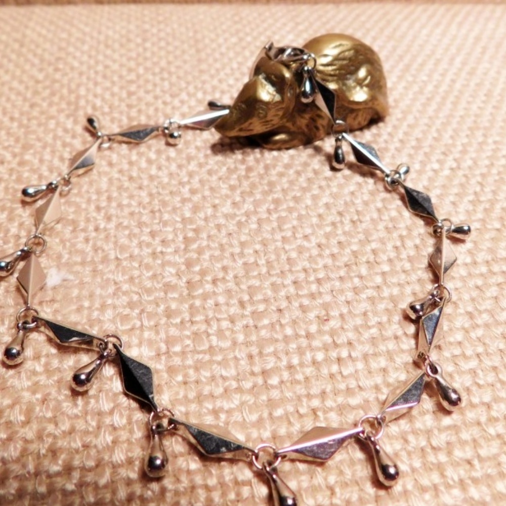 Ethnic Silver Anklet Chain Leg Bracelet